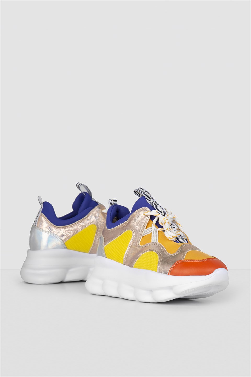 orange and blue womens sneakers