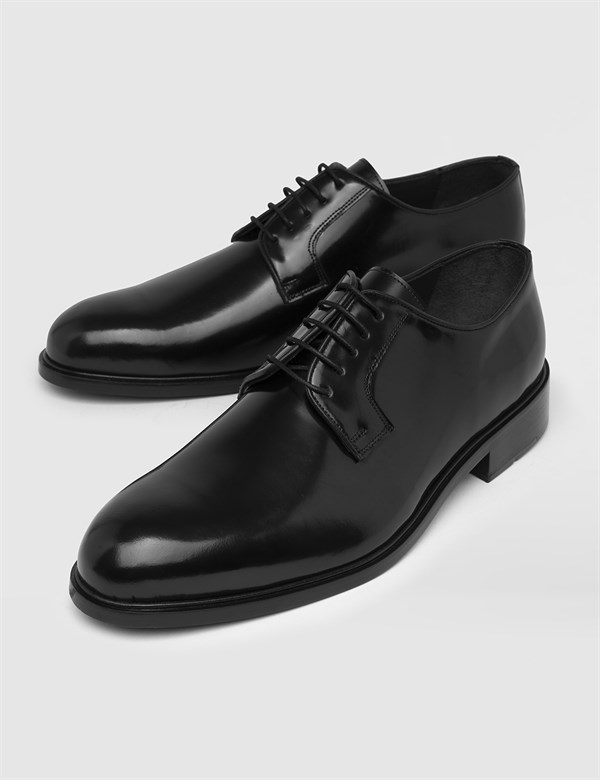 Diss Black Florentic Leather Men's Derby Shoe