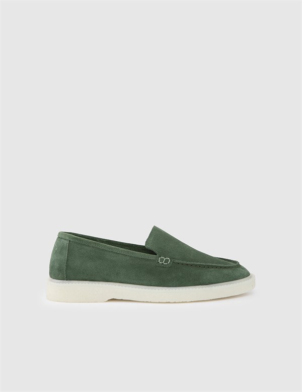 Danny Green Suede Leather Women's Moccasin