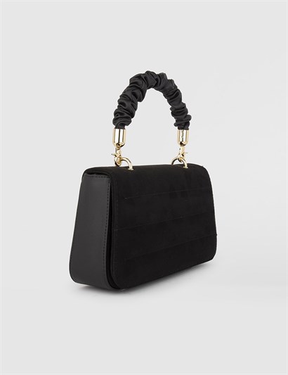 Dresten Black Suede Women's Handbag