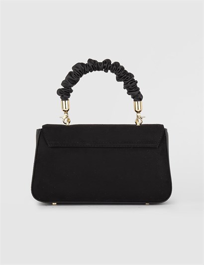 Dresten Black Suede Women's Handbag