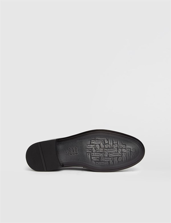 Jussi Black Florentic Leather Men's Classic Shoe