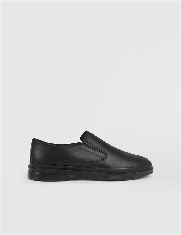 Marcelo Black Nappa Leather Men's Loafer