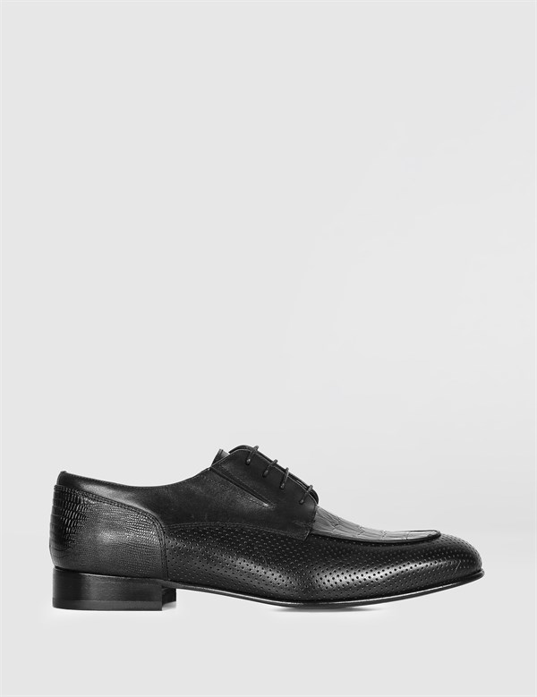 Odri Erkek Klasik Ayakkabı Siyah Antik