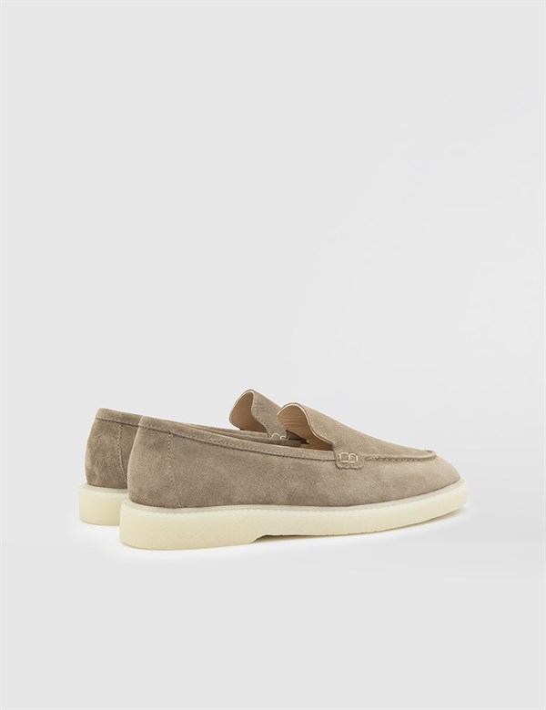 Wang Mink Suede Leather Women's Loafer